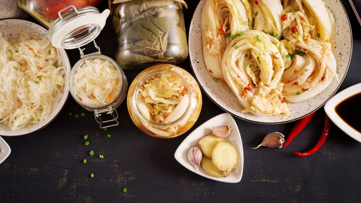Fermentierte Lebensmittel selbst herstellen (Kimchi, Sauerkraut)