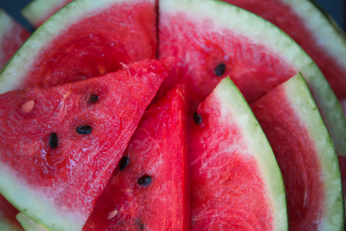 Wassermelone hat einen hohen GI-Wert, aber eine moderate glykämische Last.